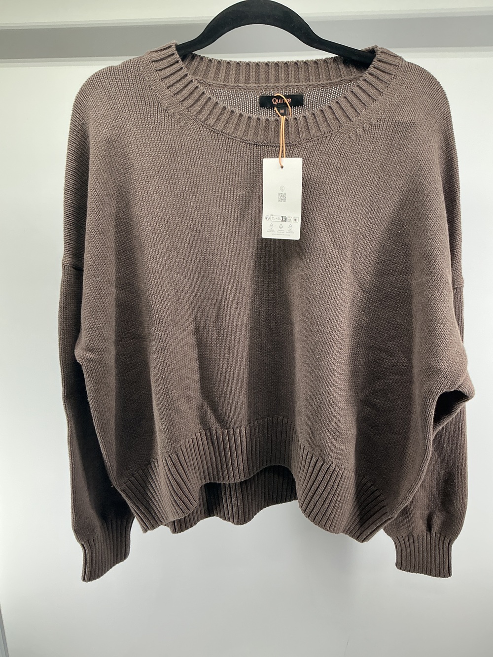 100% Organic Cotton Boyfriend Crew Sweater